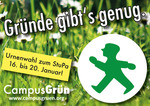 Aufkleber "Gr&uuml;nde gibt&lsquo;s genug."
