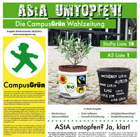 CampusGr&uuml;n Wahlzeitung - Ausgabe Wintersemester 2010/2011
