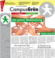 Die gr&uuml;ne Wahlzeitung (WiSe 2009/10)